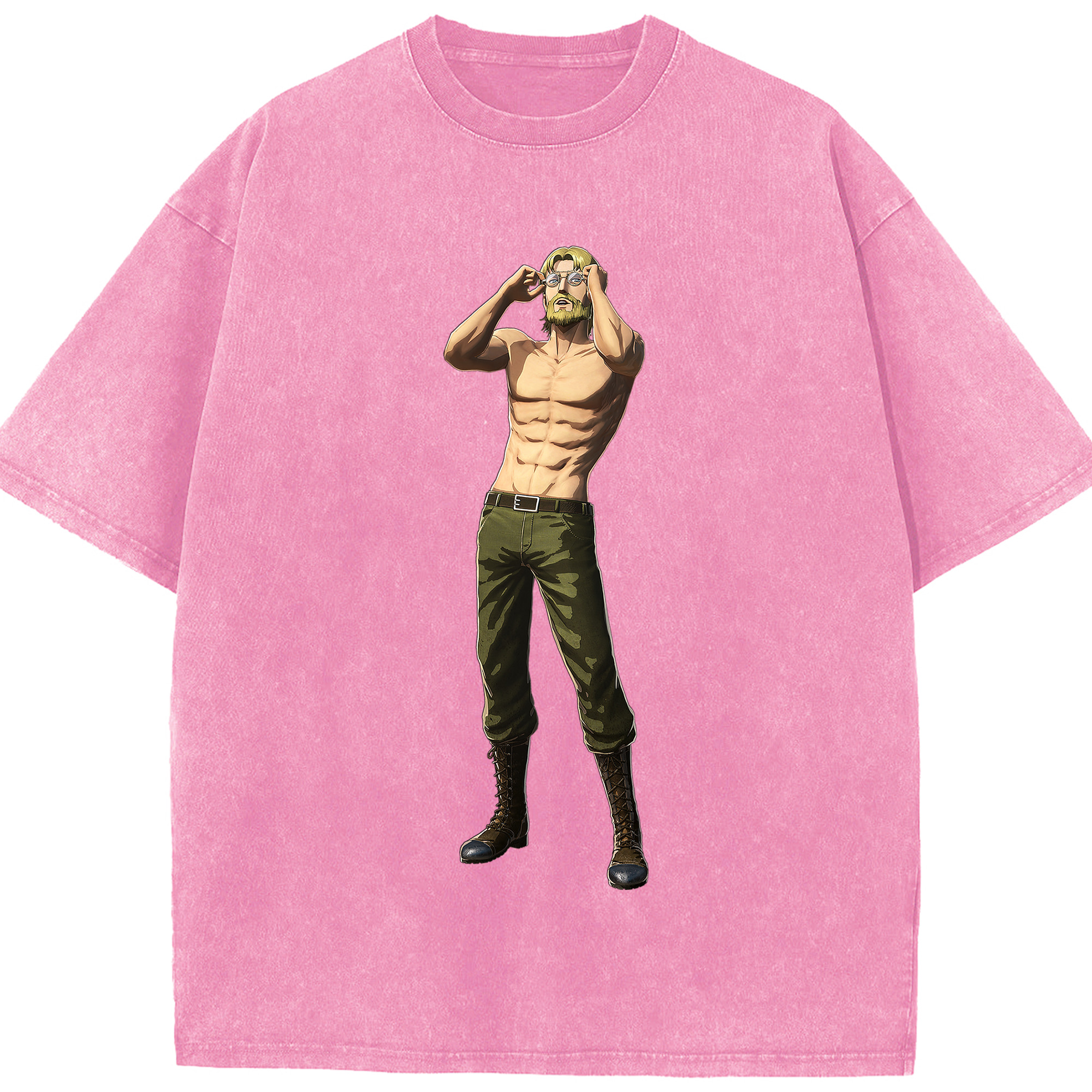 （画像用） 進撃の巨人 Attack on Titan 綿100% ヴィンテージ風 半袖Tシャツ（フロントプリント）